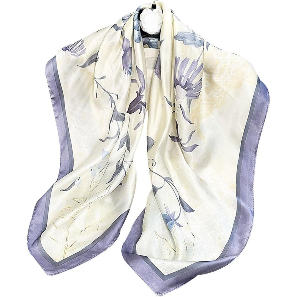 ❤️  Head Scarf For Women Hair Bandana Square Satin Wrap Sleeping Neck Silk